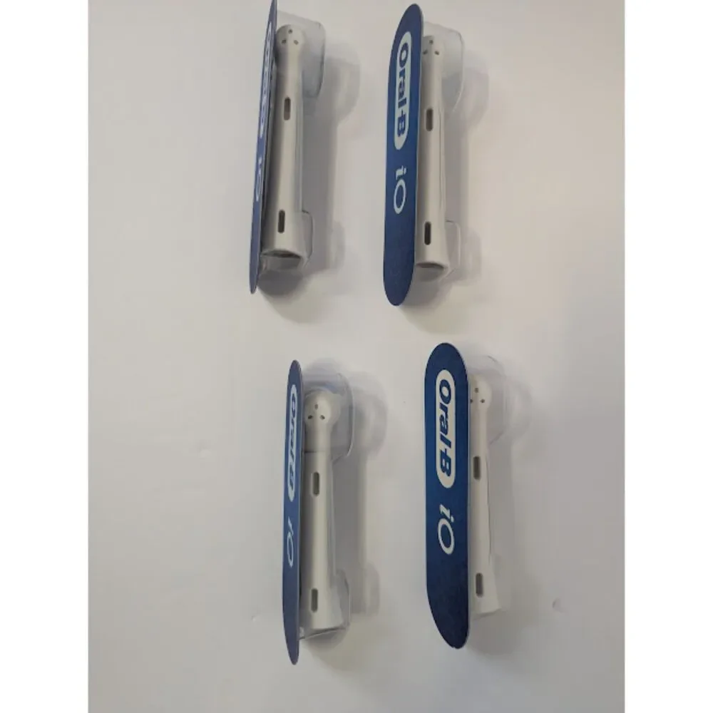 Oral-B iO Deep Clean Replacement Brush Heads 4 Pack White Sealed